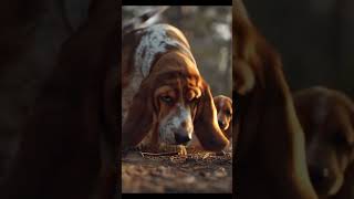Bichon Frisé and Basset Hounds: An enchanting musical journey through royal gardens and wild woods.