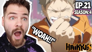 OMFG... THERE'S NO WAY!! | HAIKYUU!! - EPISODE 21 | SEASON 4 | REACTION!