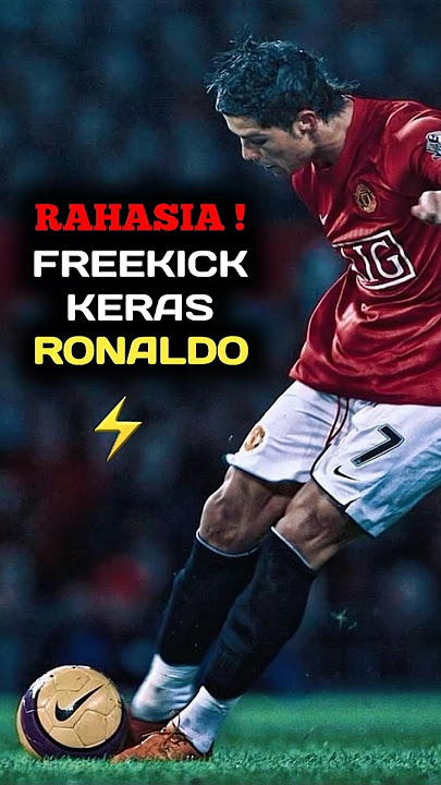 Tips rahasia freekick cristiano ronaldo ! #football #cristianoronaldo #ronaldo #cr7 #freekick