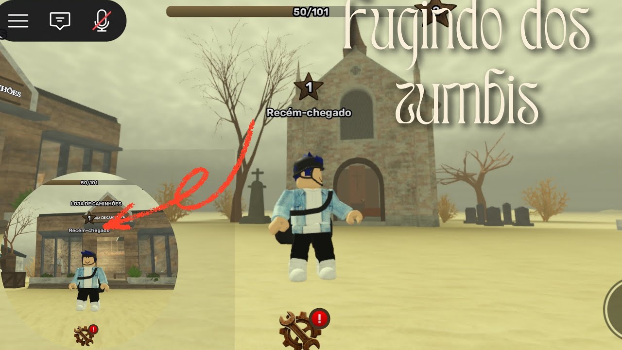 Tentando fugir dos zombie 