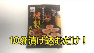 【10分漬け込むだけ！】燻製の素を使ってみた