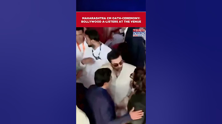 Maharashtra CM Oath-Ceremony: Ranveer Singh and Ranbir Kapoor Arrive At Azad Maidan| #shorts