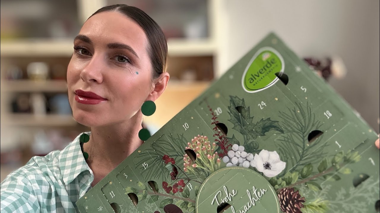Розпаковка Адвент календаря Alverde