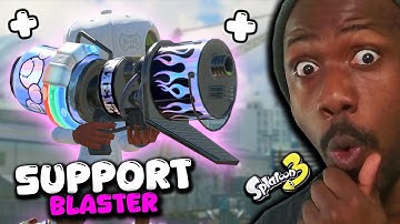 This Blaster has a UNIQUE Support playstyle in Splatoon 3...