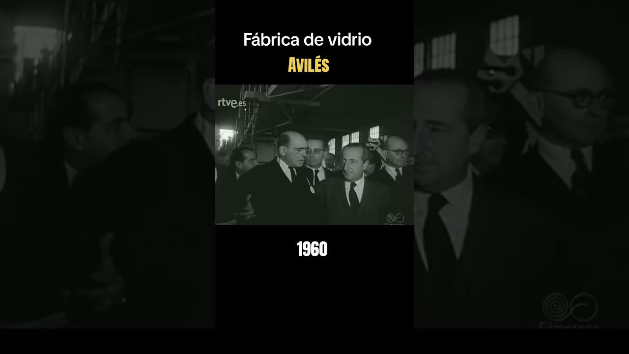 #aviles #nodo #asturias #historia #franquismo #franco #fabrica #historiadeasturias #1960 #vidrio