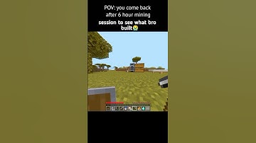 After a 6 hour mining session to see what bro built: ♥️ | TGF GUY