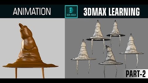 Easy Tutorial Modeling Harry Potter Sorting Hat with Poly modeling in 3d max