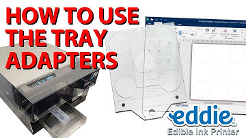 How to use the Eddie trays - print on macarons