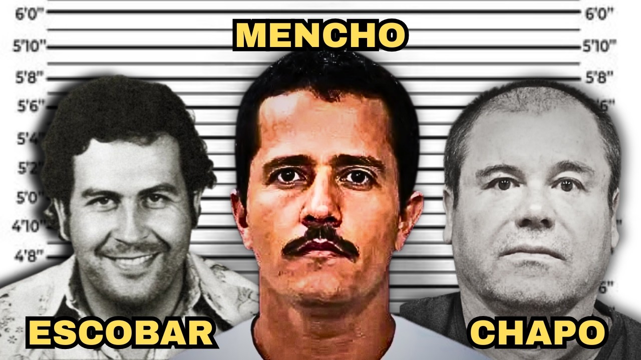 El NARCOTRAFICANTE mas Poderoso de la Historia (MENCHO, PABLO, CHAPO)