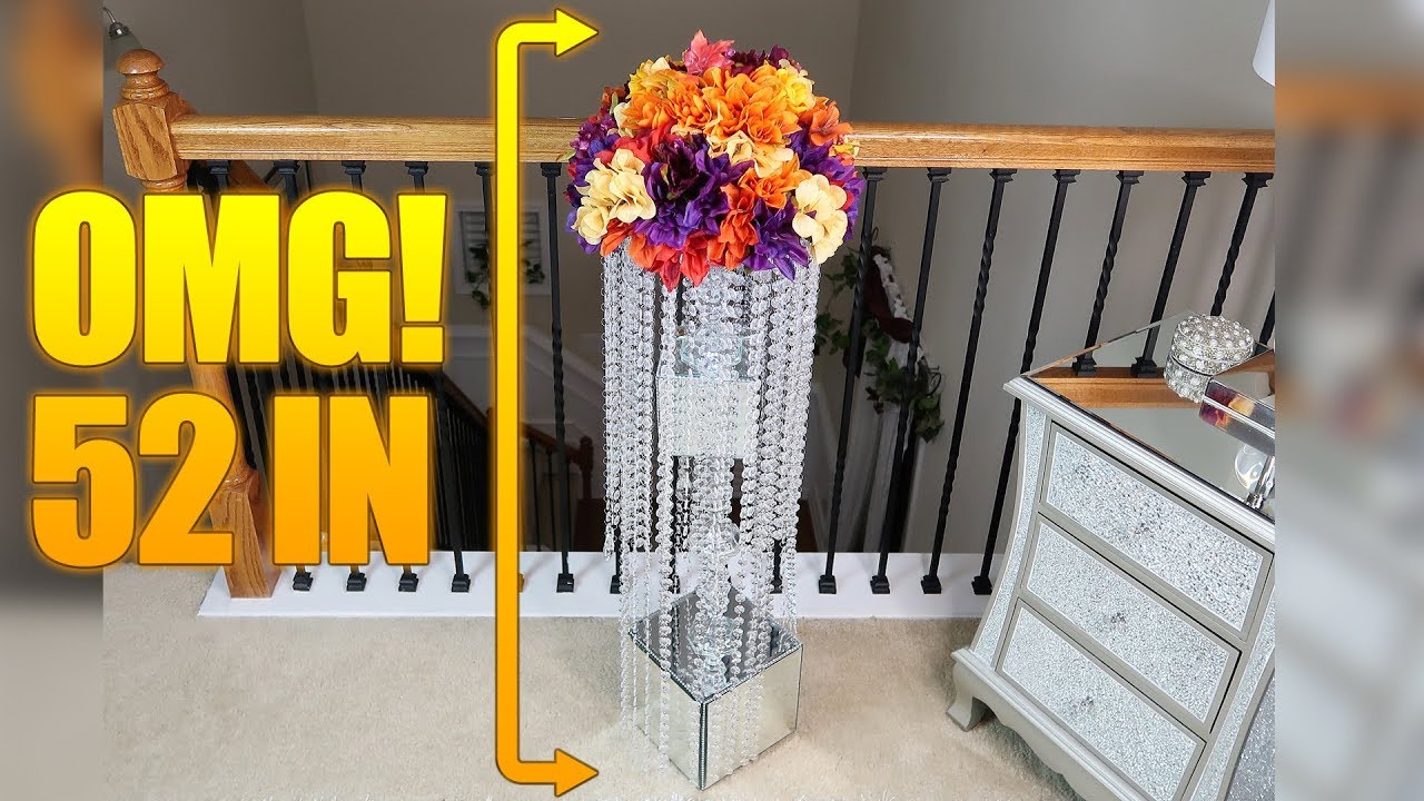 How To Diy A Dollar Tree Upscale 50 Inch Mirrored Chandelier Aisle How To Diy A Dollar Tree Upscale 50 Inch Mirrored Chandelier Aisle Riser