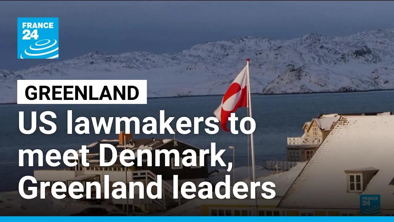 US delegation seeks to reassure Denmark and Greenland amid Trump seizure threats • FRANCE 24