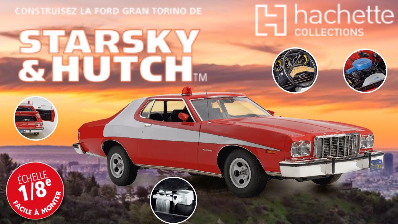 Besançon  Insolite. La Ford Gran Torino de Starsky & Hutch fait
