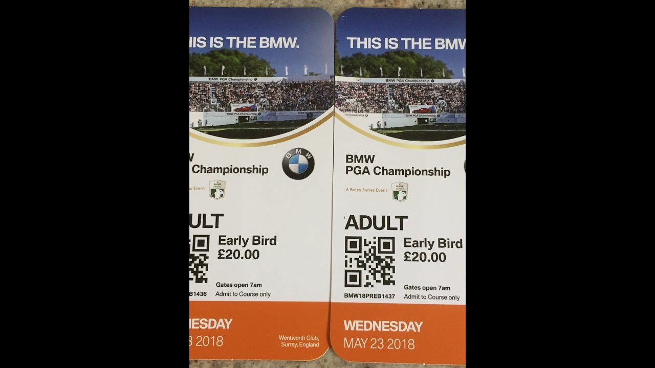 BMW PGA Celebrity Pro-AM Tickets - Winner Announced - YouTube