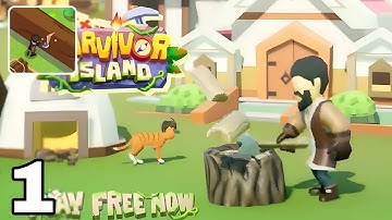 Survivor Island Gameplay Walkthrough Part 1 (Android, ios)