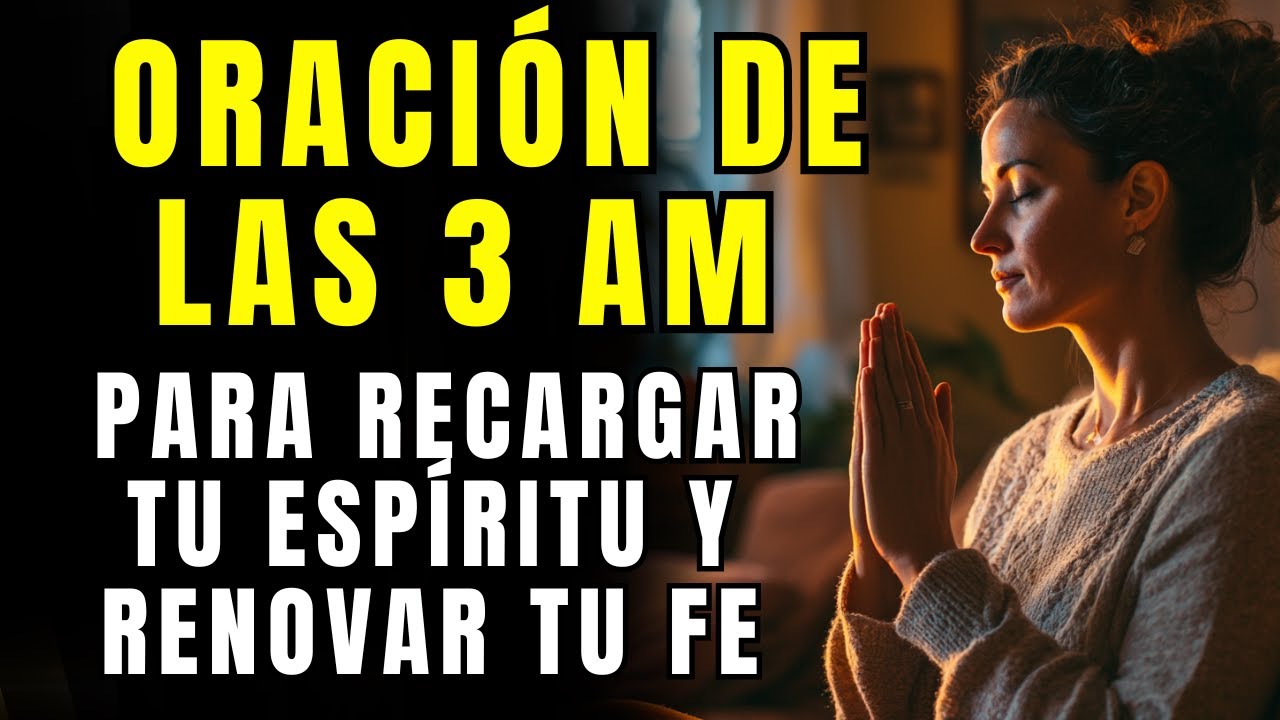 Oración de las 3 AM para renovar tu fe - YouTube