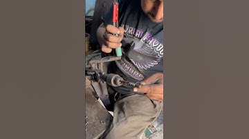 Making a Simple Iron Wire Compression Spring with Drill Machine #youtube shorts