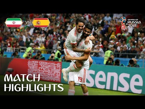 Spain rides on Costa to get past Spirited Iran with 1-0 Win News World Cup 