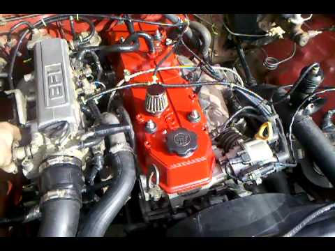 22re turbonetics super 60, built not bought. - YouTube 1987 toyota 22re wire diagram 