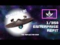 1/350 USS Enterprise Refit Build – Deflector Dish & Lighting Tutorial Update 18 (Star Trek TMP)