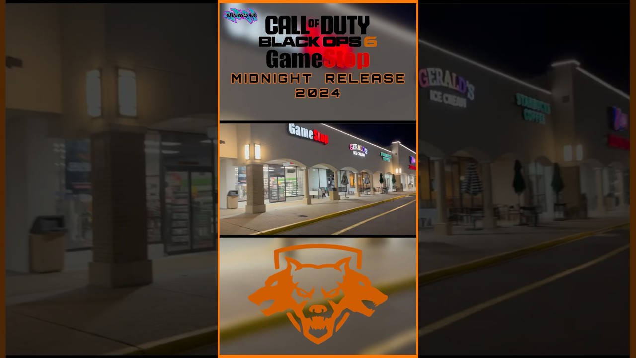Black ops 6 Midnight Release at GameStop in 2024 