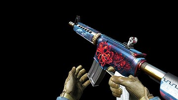 CSGO | M4A4 | Spider Lily | Operation Riptide Case