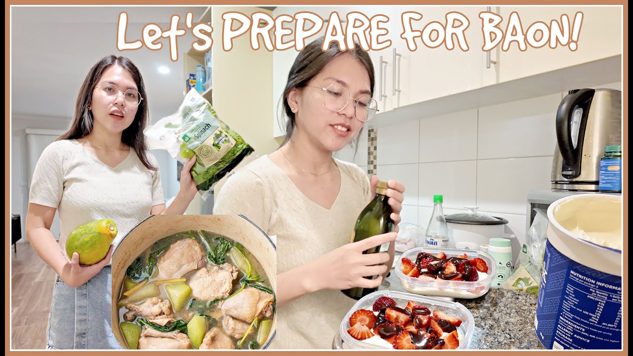 LET'S PREPARE FOR BAON! FIRST TIME MAGTINOLA ( SOLO LIVING) I RichZigzVlogs