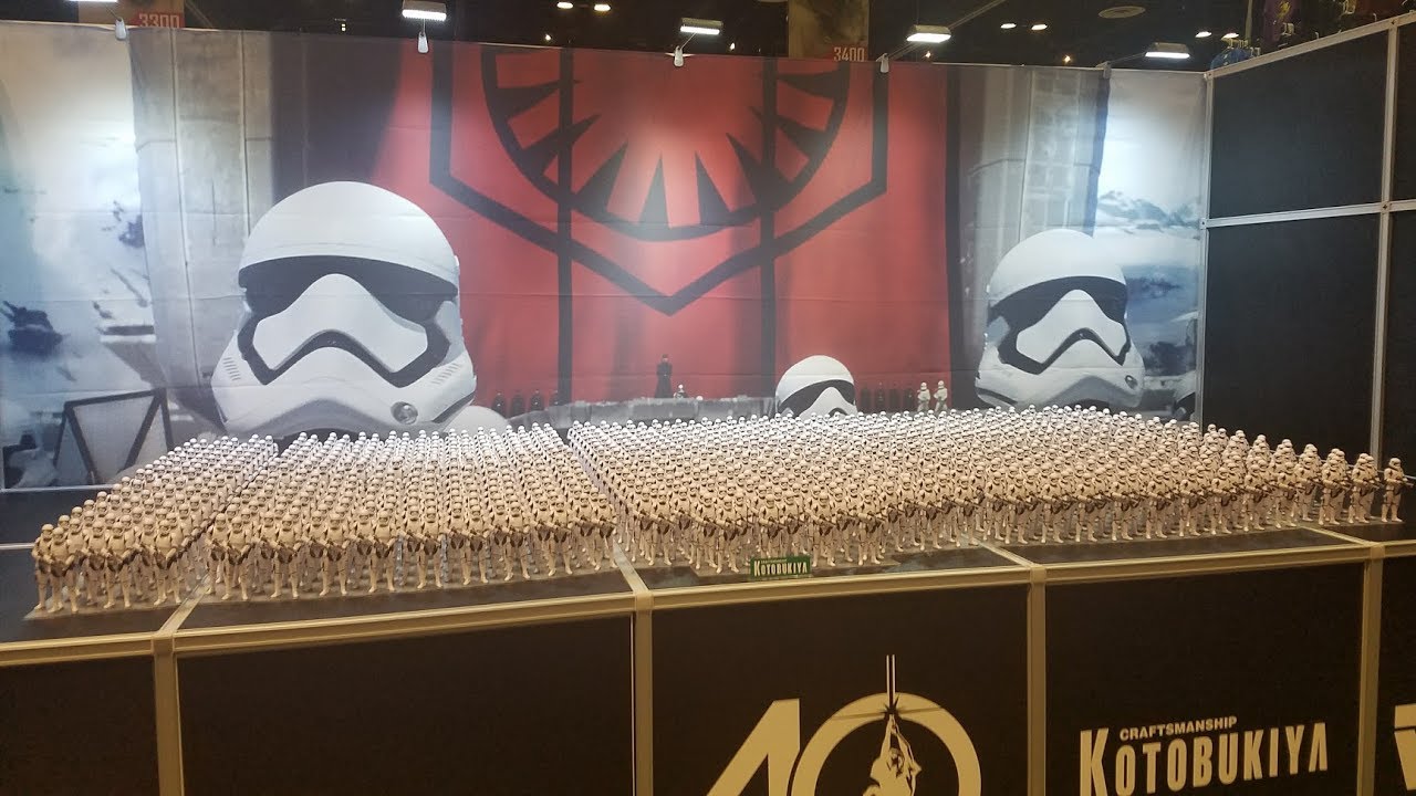 Star Wars Celebration 2017 Kotobukiya Booth