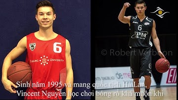 Vincent Nguyen Cầu thủ Việt Kiều sẽ chơi VBA 2017 trong màu áo Hanoi Buffaloes