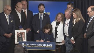 Gov. Hochul signs school security bill Alyssa's Law