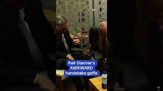 Keir Starmers Awkward Handshake Gaffe