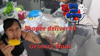 Filipina & Foreigner groceries delivered, ordered off Shopee via Suki grocer Cavite Philippines 🇵🇭