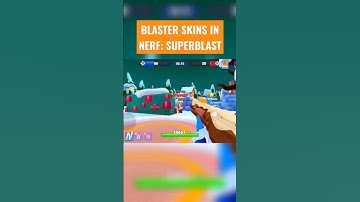 Blaster Skins Have Dropped! Blaster Skin Gameplay in NERF: Superblast #shorts #nerfsuperblast