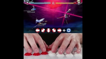 UNI 2 - Half Circle motion on Hit Box #HitBox #HowToHitBox #UNI2 #inbirth #Leverless