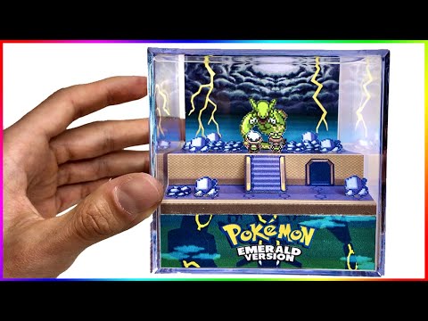 Pokemon Emerald Intro Cubic Diorama – ARTS-MD