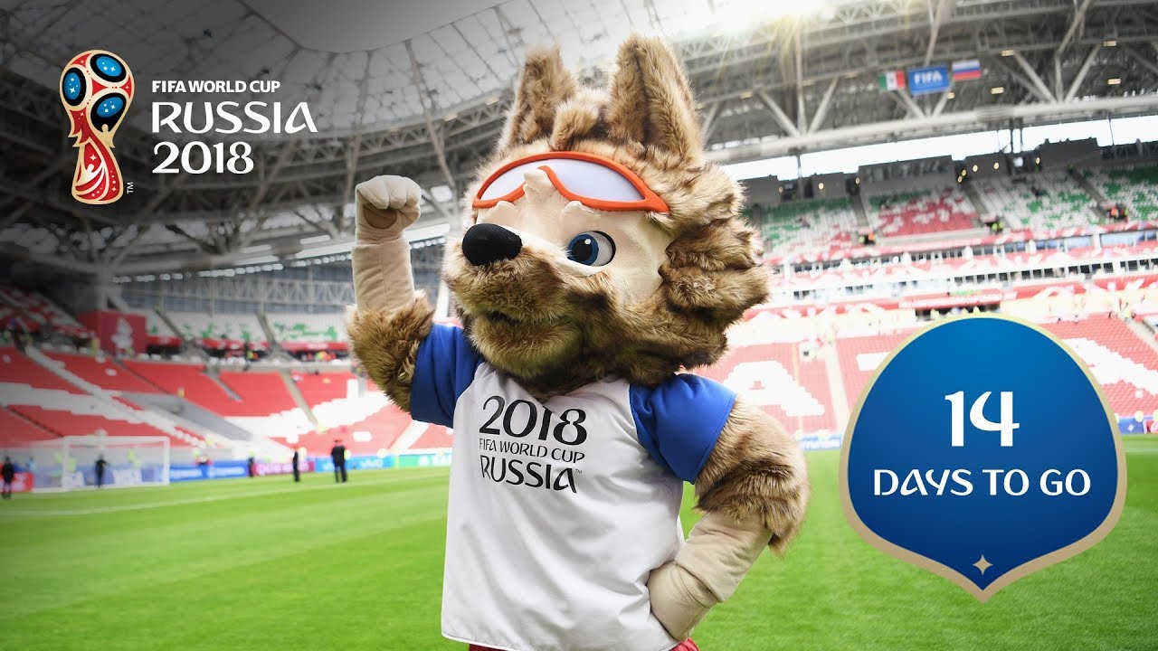 14 Days To Go Zabivaka Russia 2018 S Official Mascot Youtube