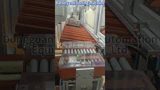 Battery cell sorting machine