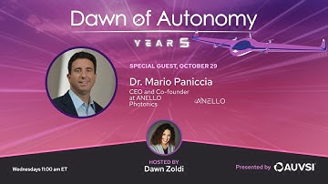 Dr. Mario Paniccia, CEO and  Co-founder , ANELLO Photonics  | Dawn of Autonomy | Episode 95