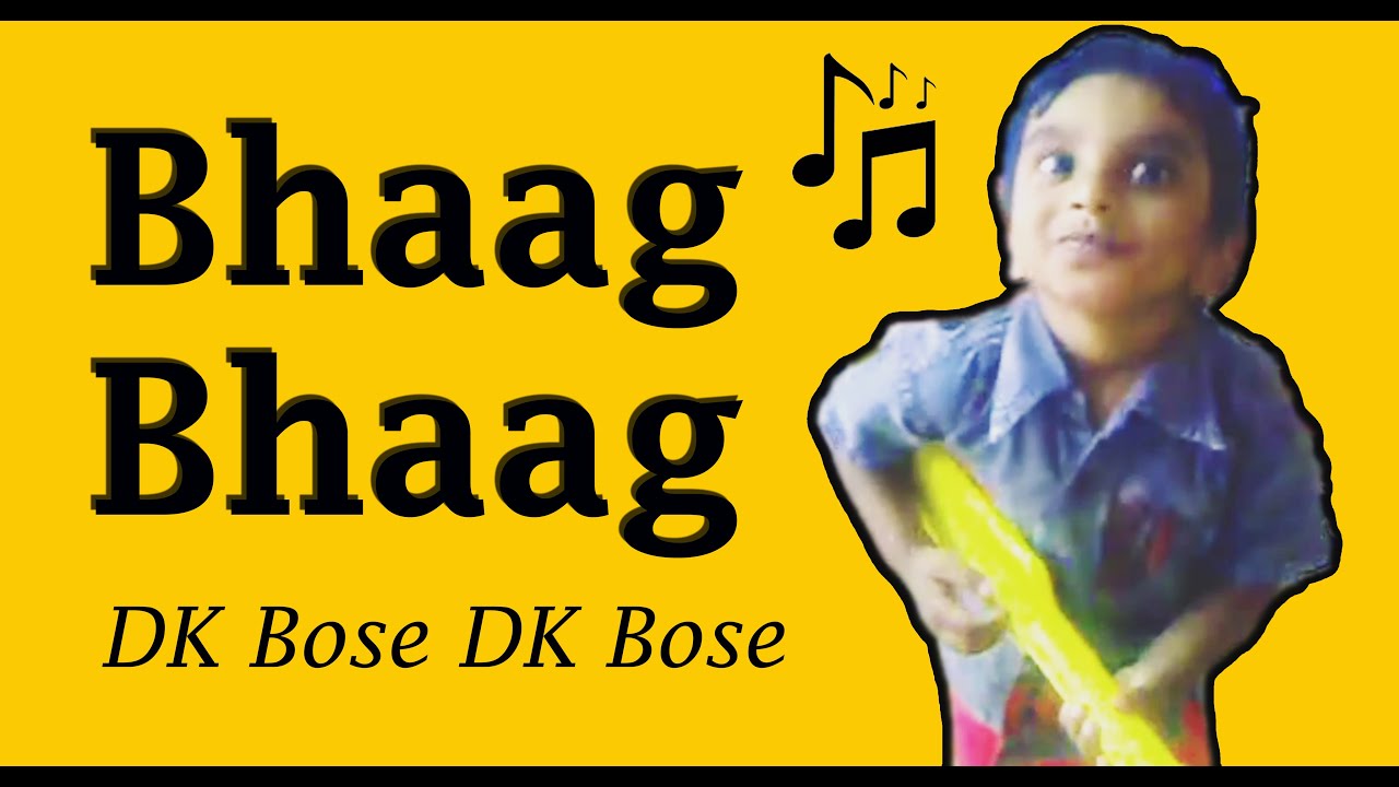 BHAAG DK BOSE I DELHI BELLY SONG LITTLE KID DANCING ON BHAG BHAG SONG