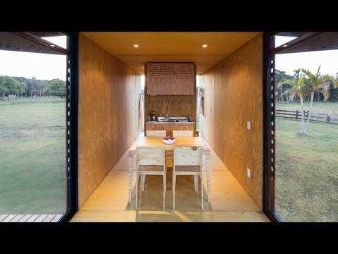 Video: MAPA Menyembunyikan Prefab Minimod Curucaca Di Hutan Brasil