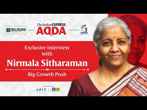 LIVE - FM Nirmala Sitharaman Interview: Driving India's Economic Growth | Nirmala Sitharaman Live