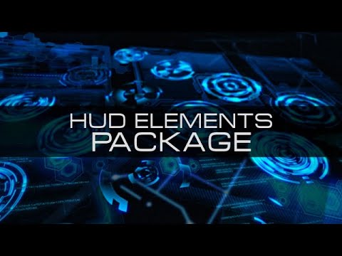 HUD Elements Package After Effects Templates