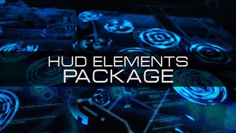 HUD Elements Package After Effects Templates