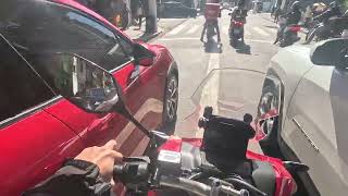 THIAGO DEGAN HONDA ADV 160 RED - O TRANSITO NO CONDADO DA FARIA LIMA, É IMPRESSIONANTE