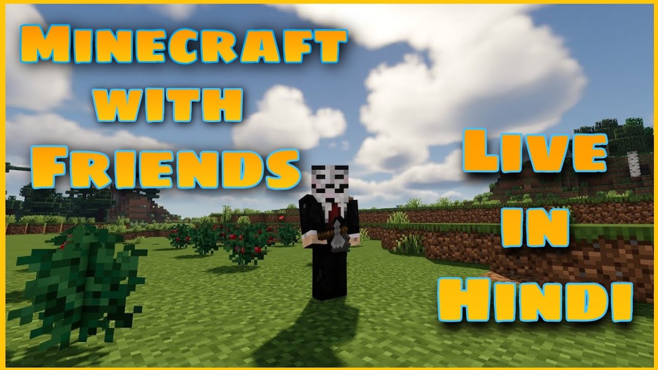 minecraft with Friends | India Live in Hindi | fun gameplay - YouTube
