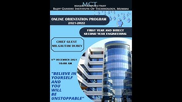 First Year Online Orientation Program 2021-22 (8/12/21)
