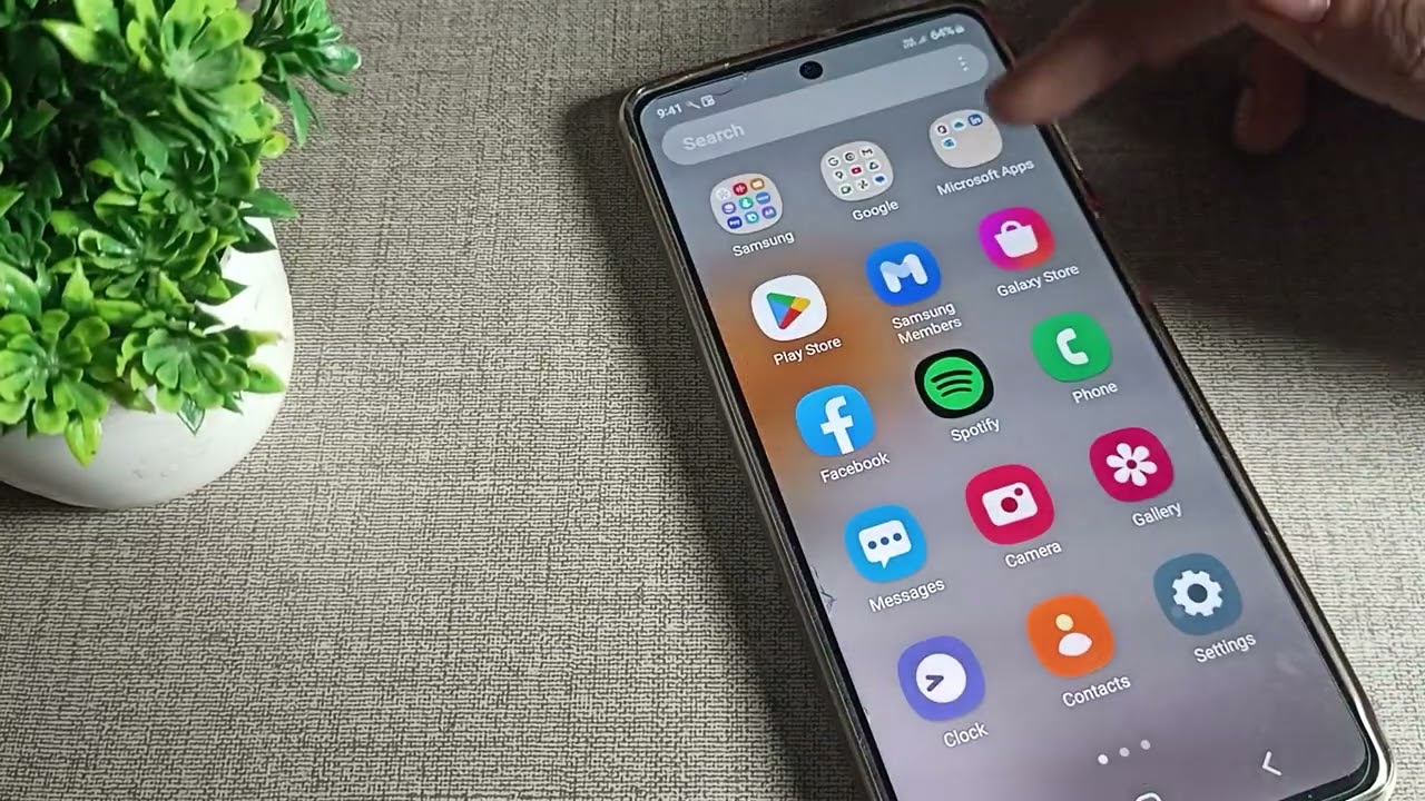How to Adaptive Brightness in Samsung galaxy A52s 5g phone, brightness setting