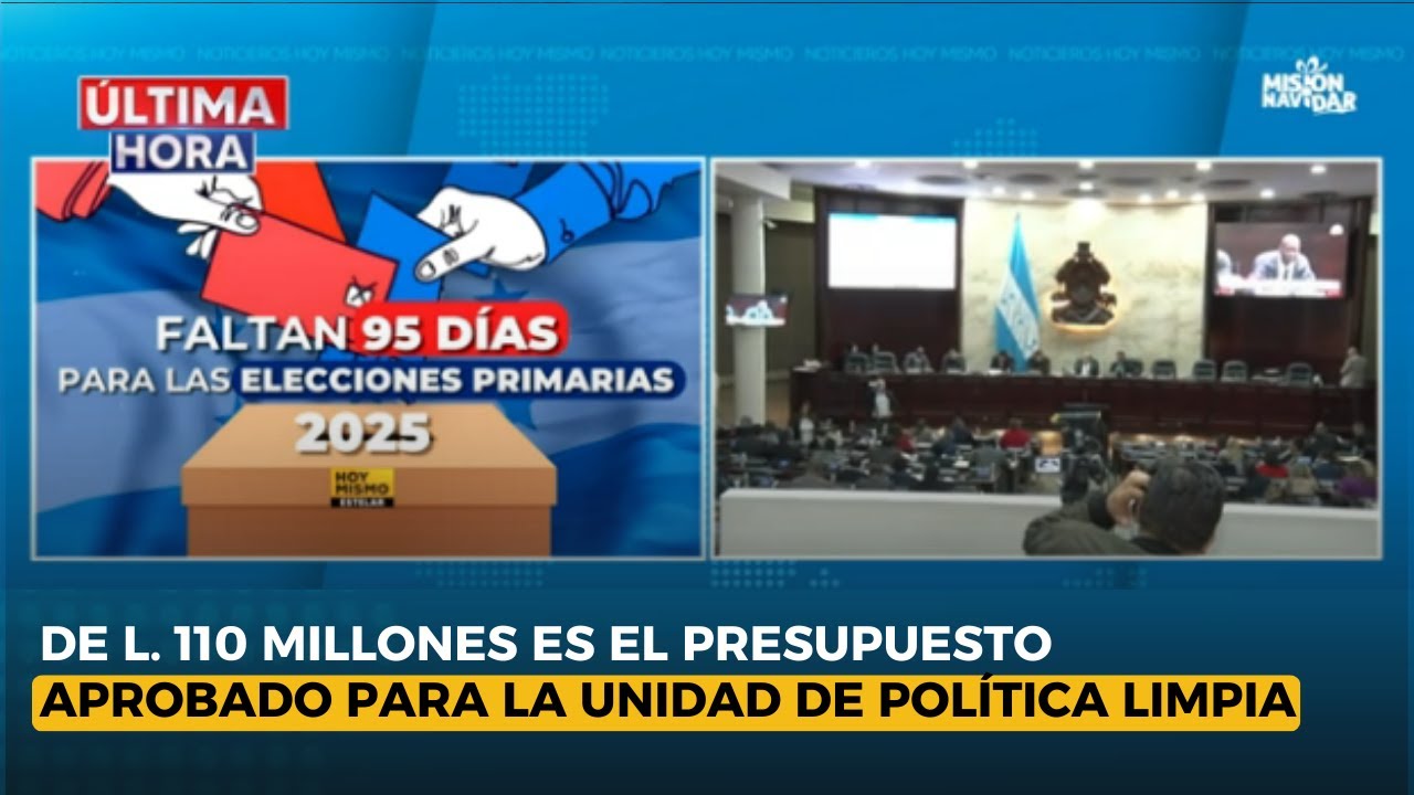 De L. 110 millones es el presupuesto aprobado para la Unidad de ...