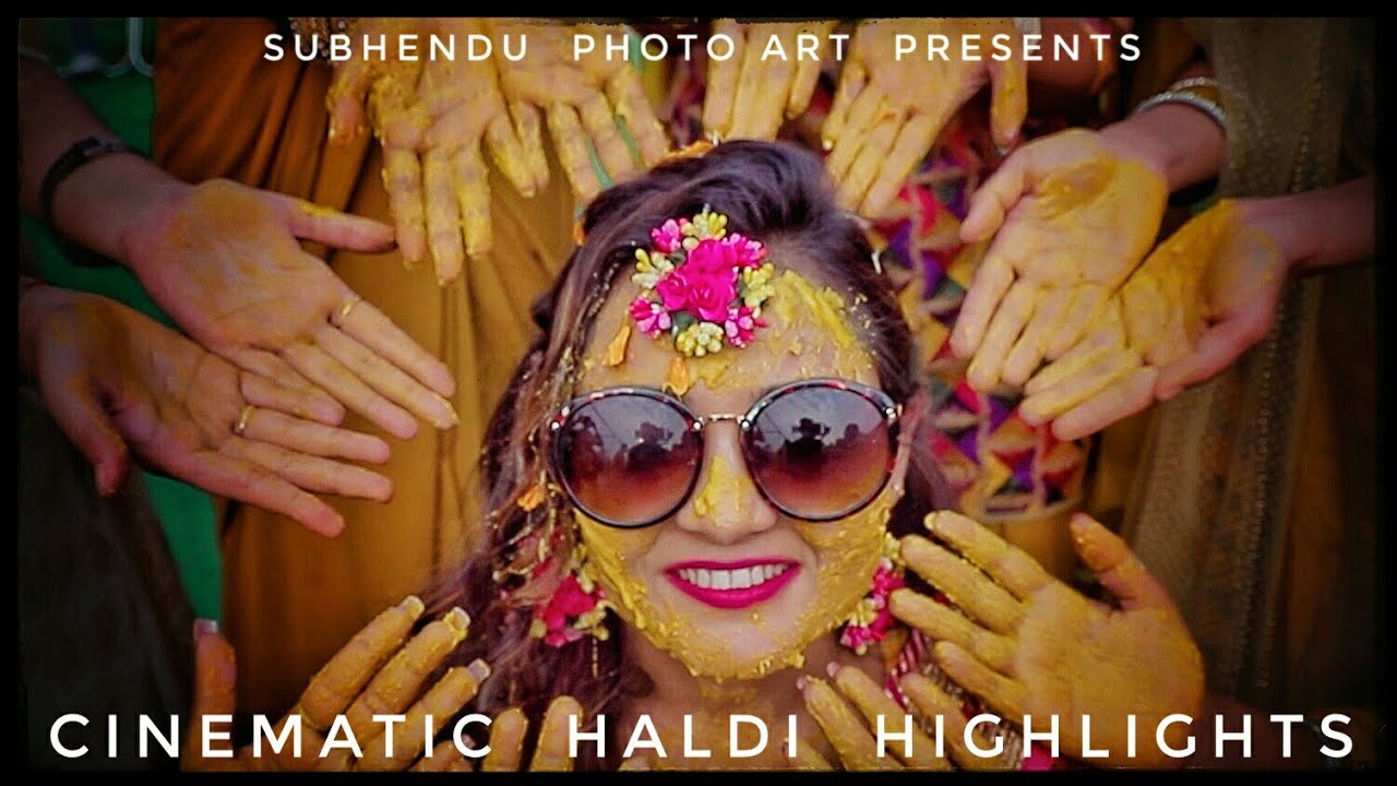 Best Cinematic Haldi Highlights || Bride Side Haldi 2021 || Subhendu Photo Art