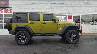 2008 Jeep Wrangler w/ 20" Fuel Titan Wheels