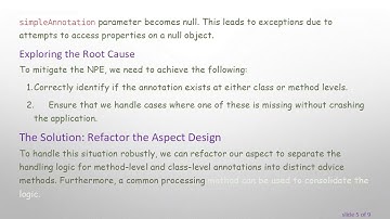 Handling NullPointerException with Annotations in Spring Boot: A Guide to Aspect Design